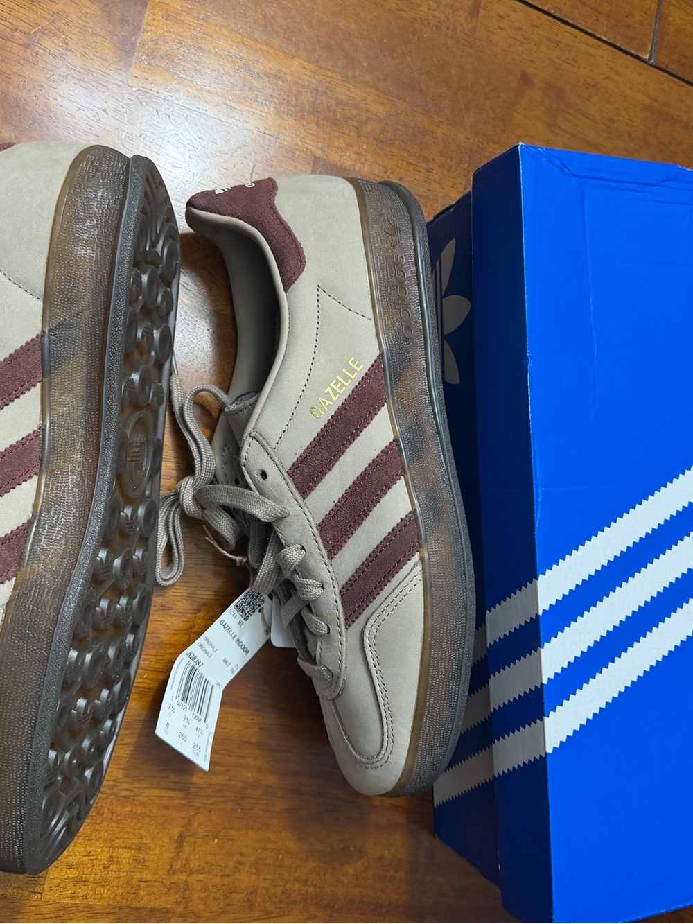Brand New ADIDAS Men's Gazelle Soccer Casual Shoes Size 8 Retail $120 - Picture 10 of 10